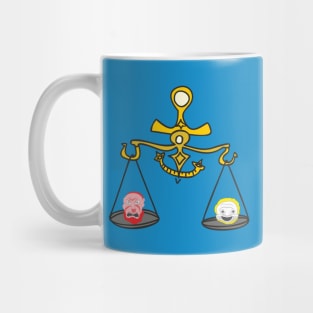 Scales of good and evil Mug